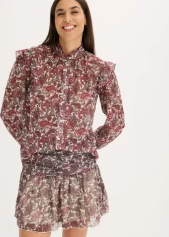 Blusa de gasa