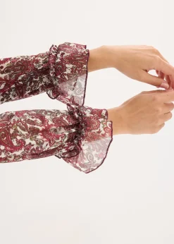 Blusa de gasa