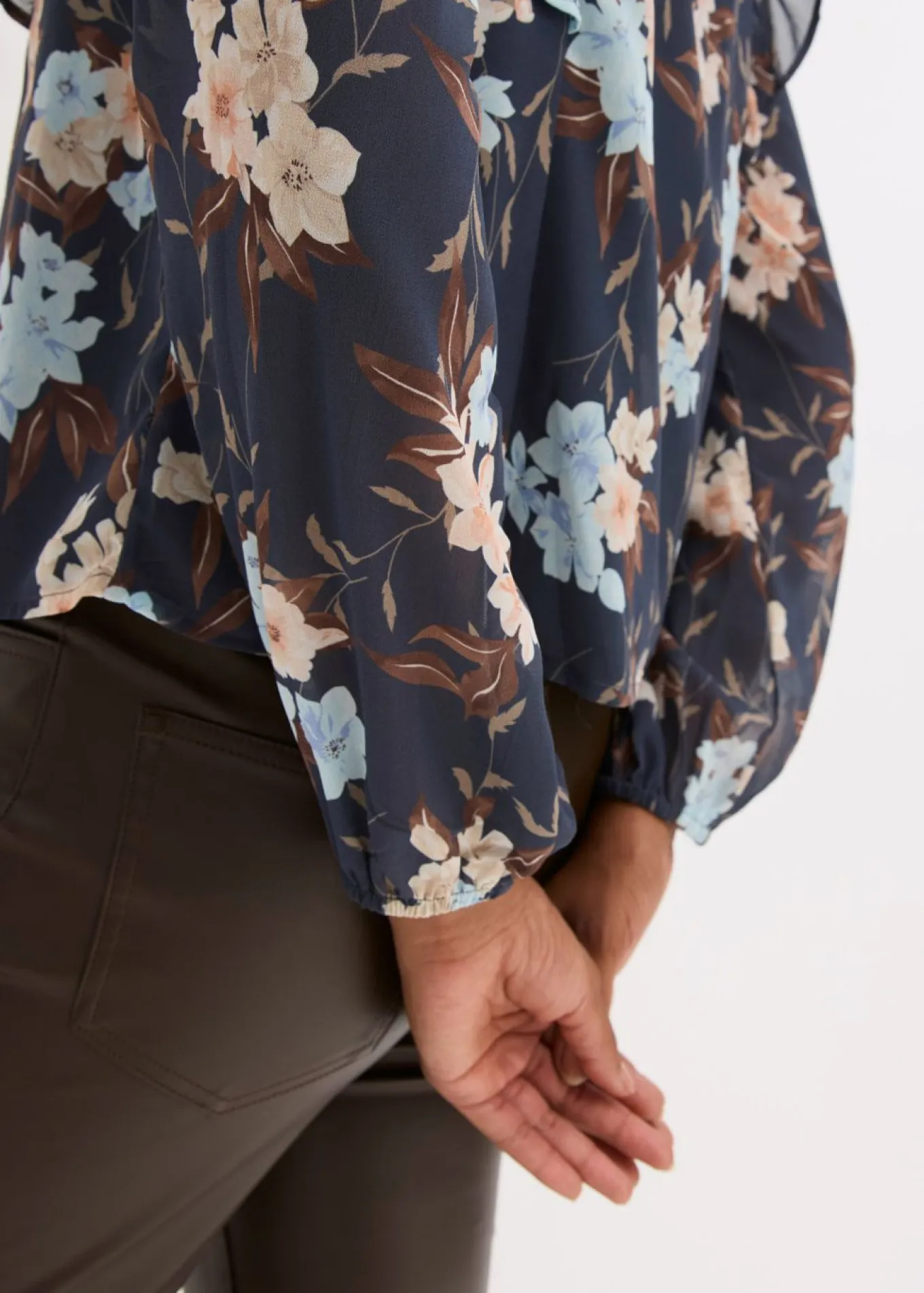 Blusa de gasa