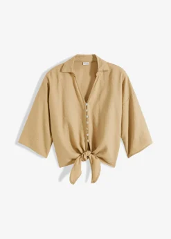 Blusa de lino