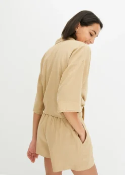 Blusa de lino