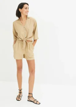 Blusa de lino