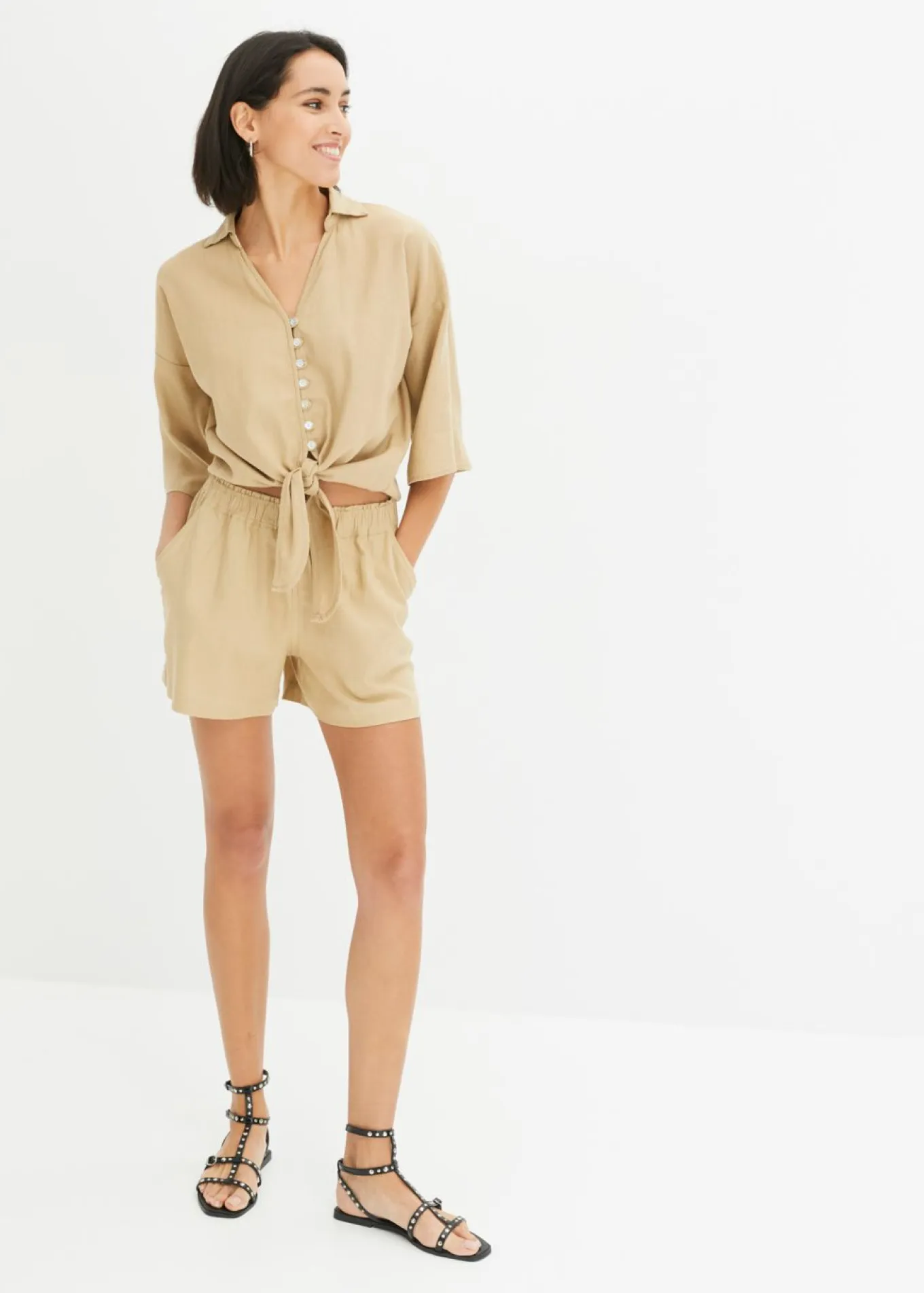 Blusa de lino