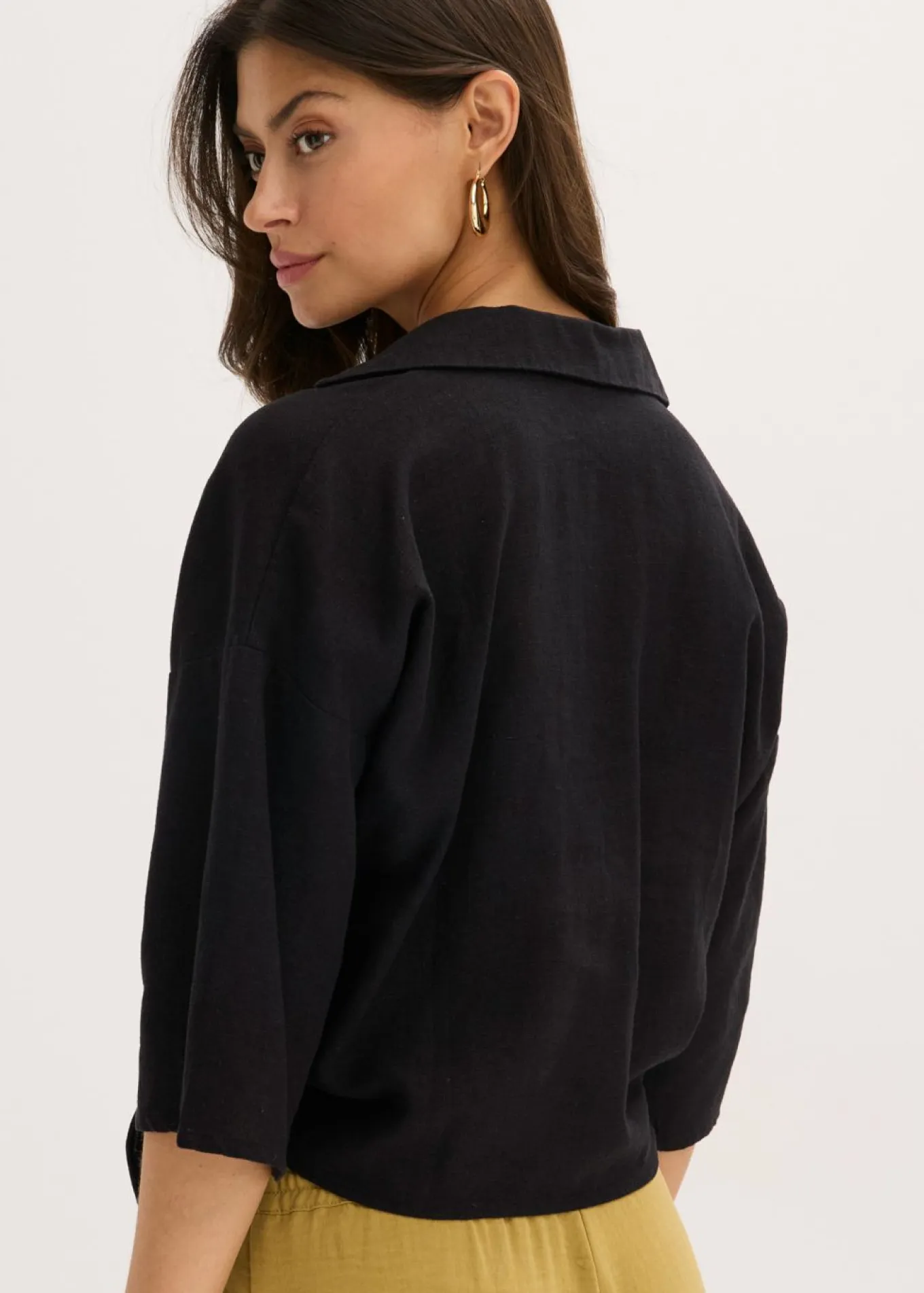 Blusa de lino