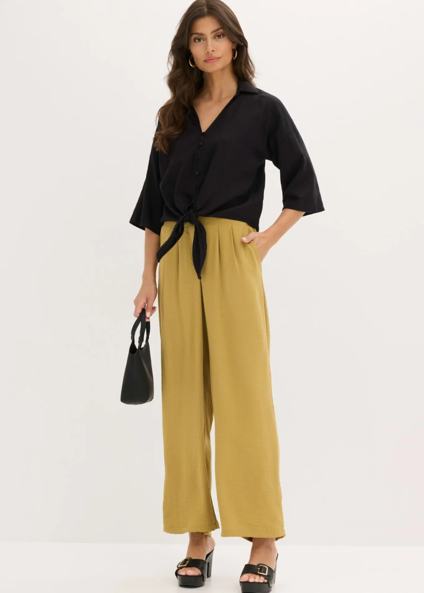 Blusa de lino
