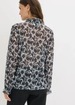 Blusa de malla fina