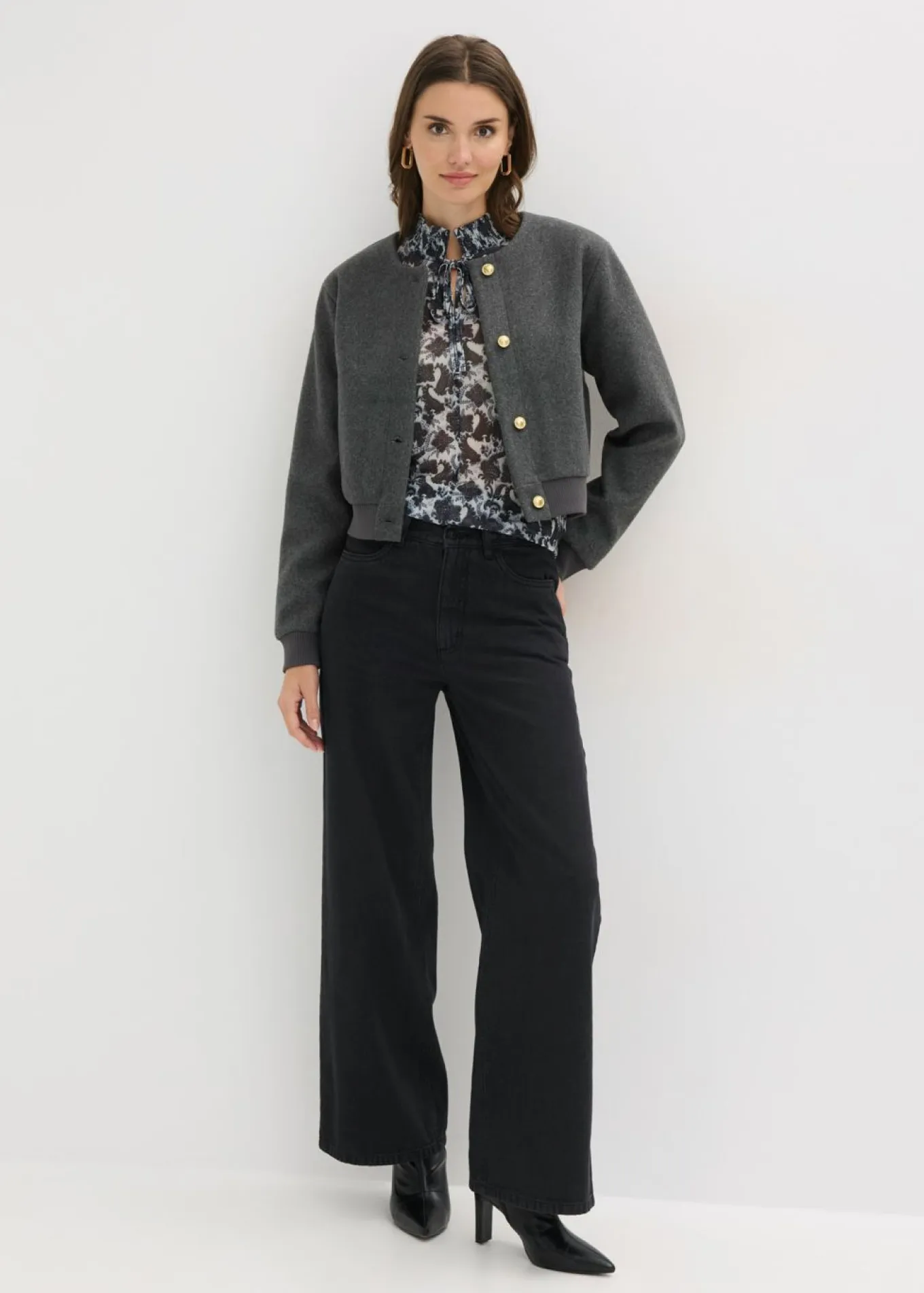 Blusa de malla fina