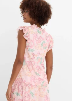 Blusa de malla suave