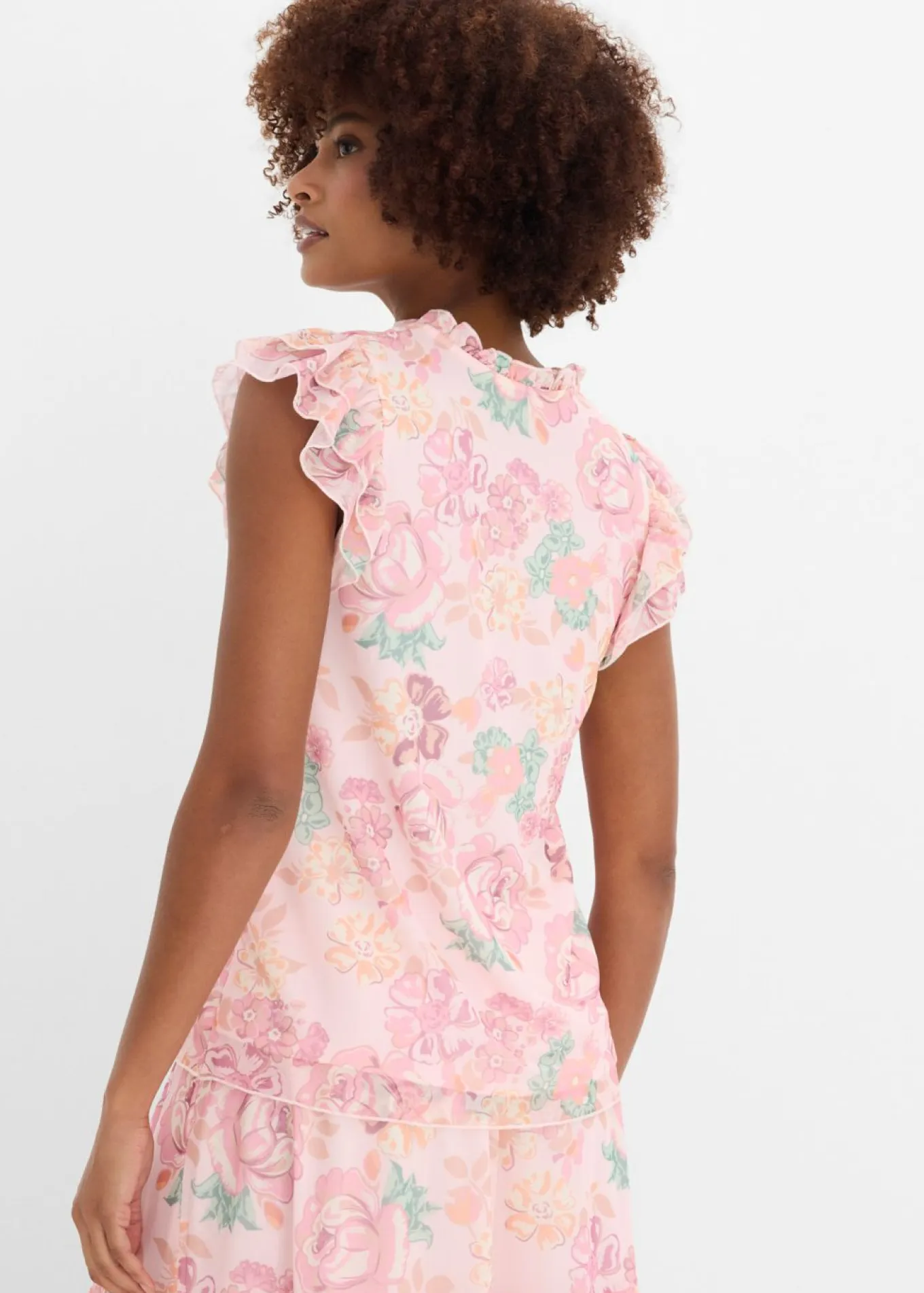 Blusa de malla suave