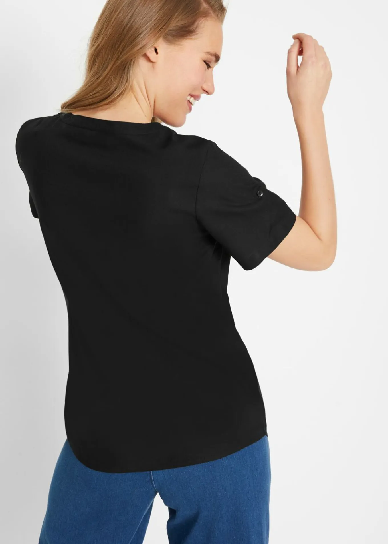 Blusa de manga corta