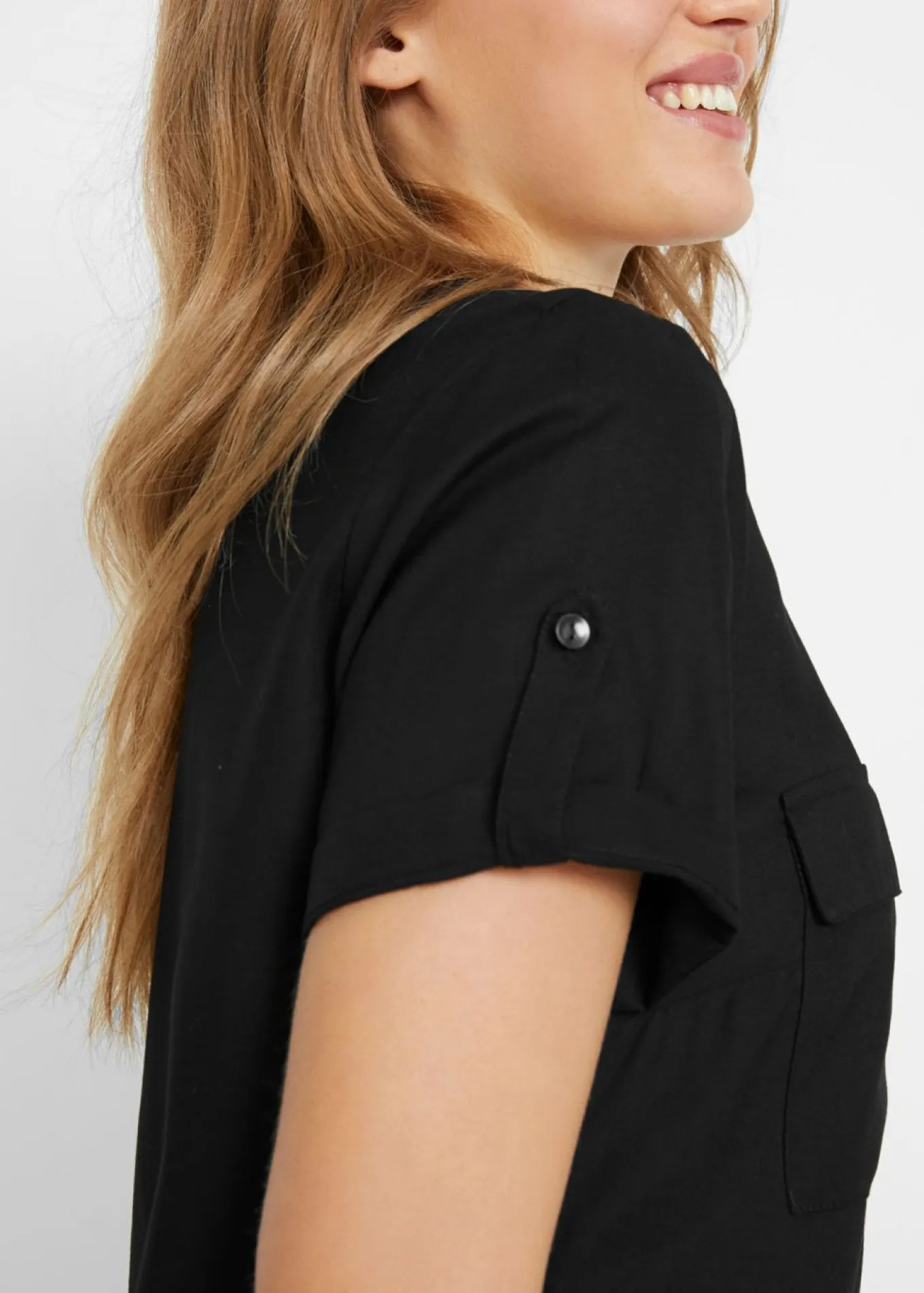 Blusa de manga corta
