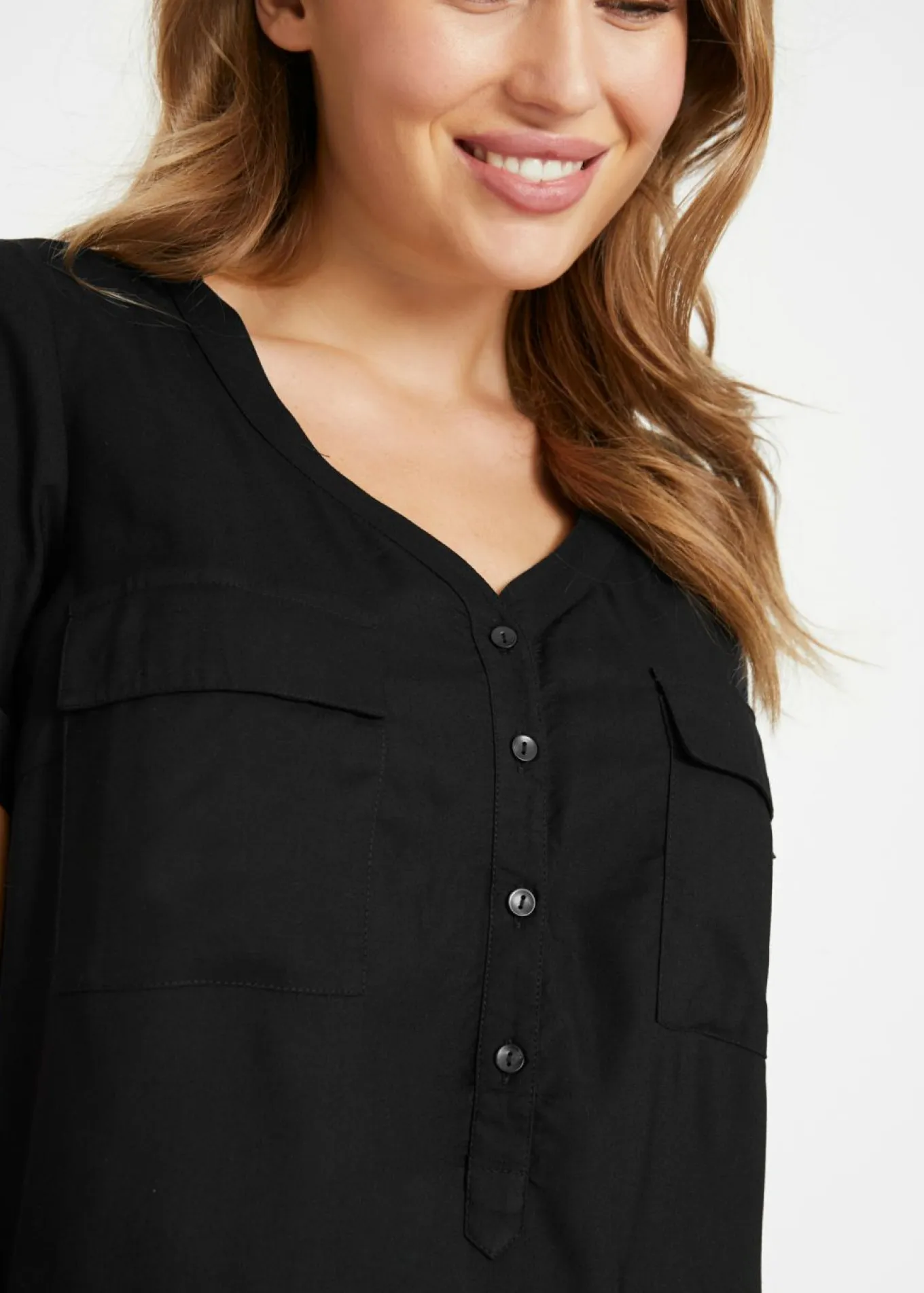 Blusa de manga corta