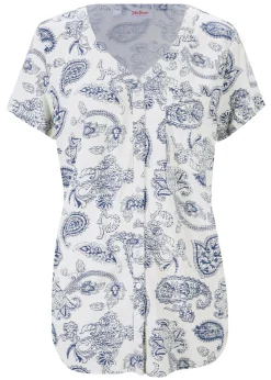 Blusa de manga corta