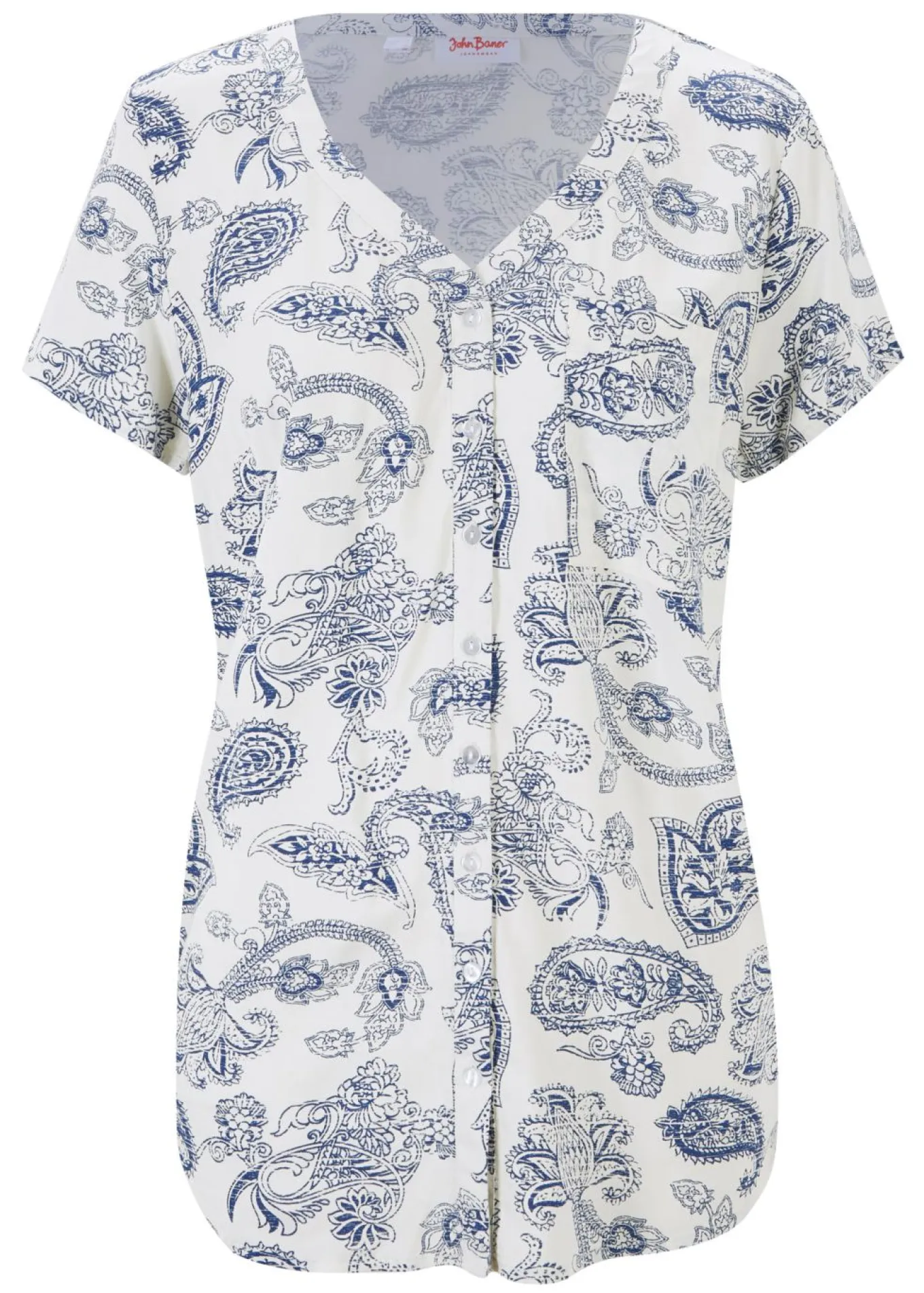 Blusa de manga corta
