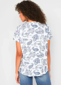 Blusa de manga corta