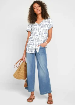 Blusa de manga corta