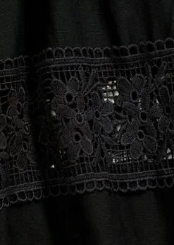 Blusa de manga corta de lino