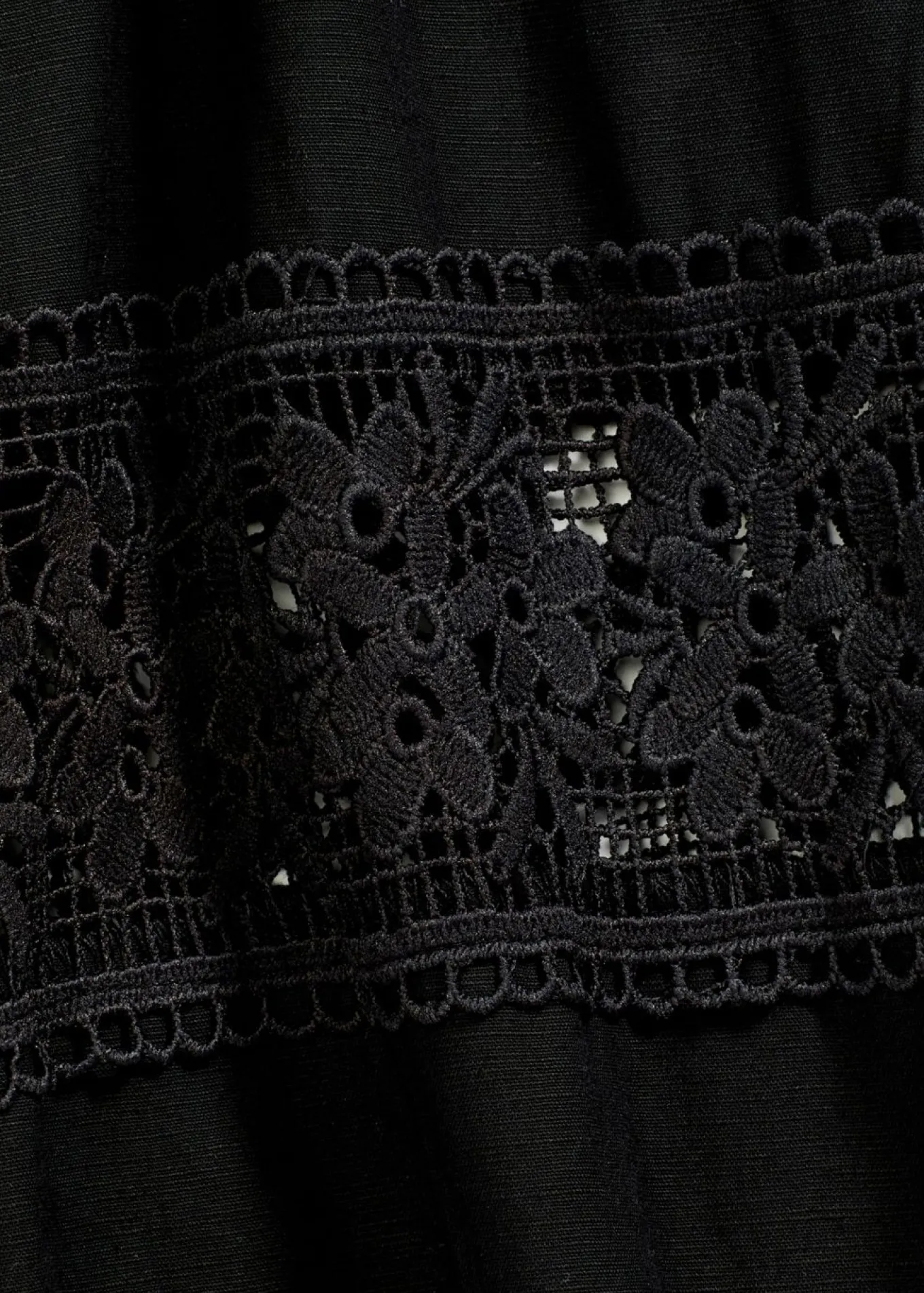 Blusa de manga corta de lino
