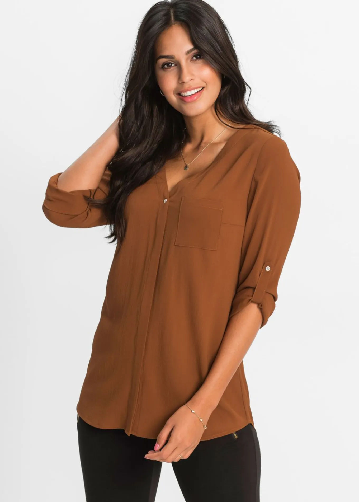 Blusa de manga larga