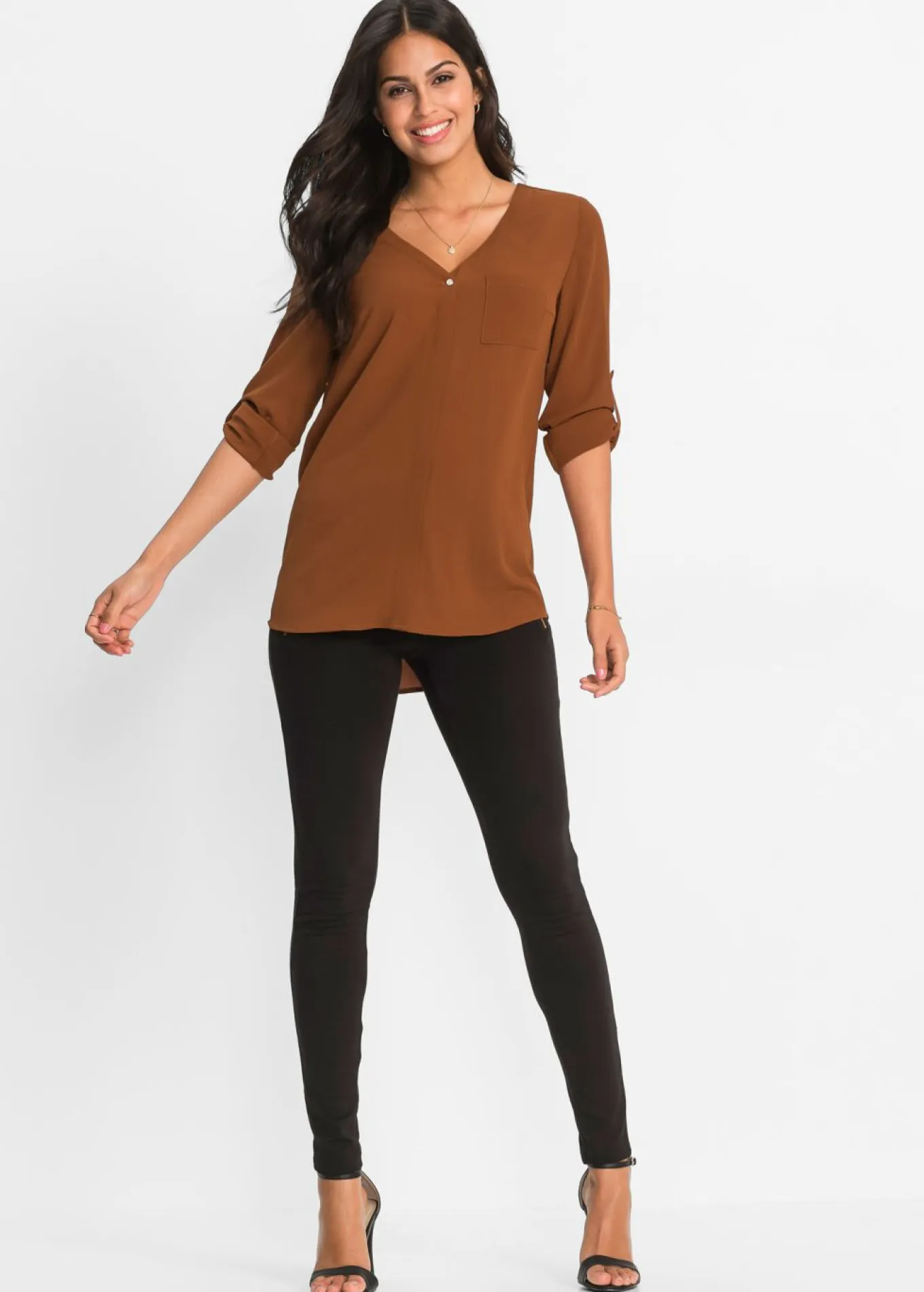 Blusa de manga larga