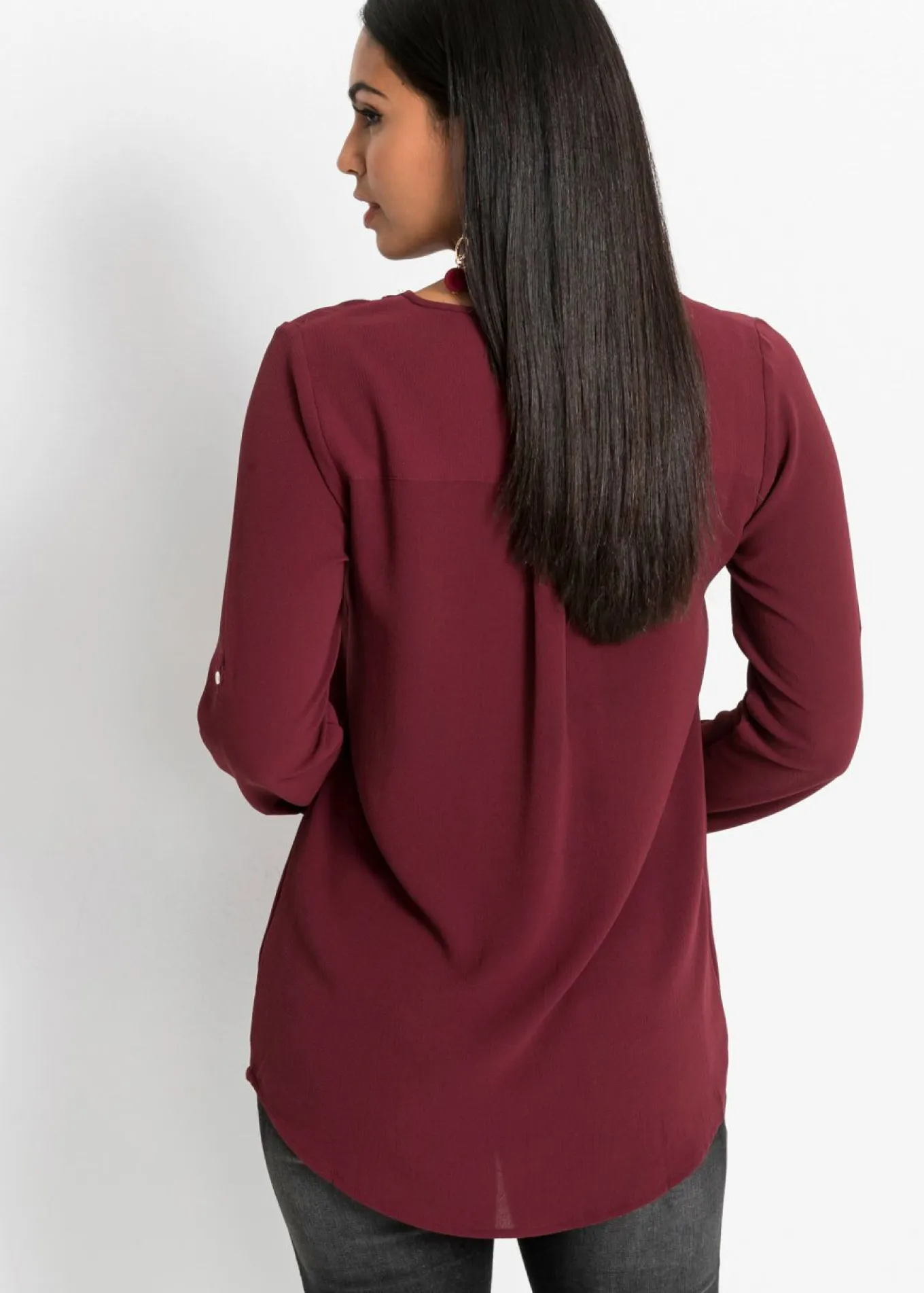 Blusa de manga larga