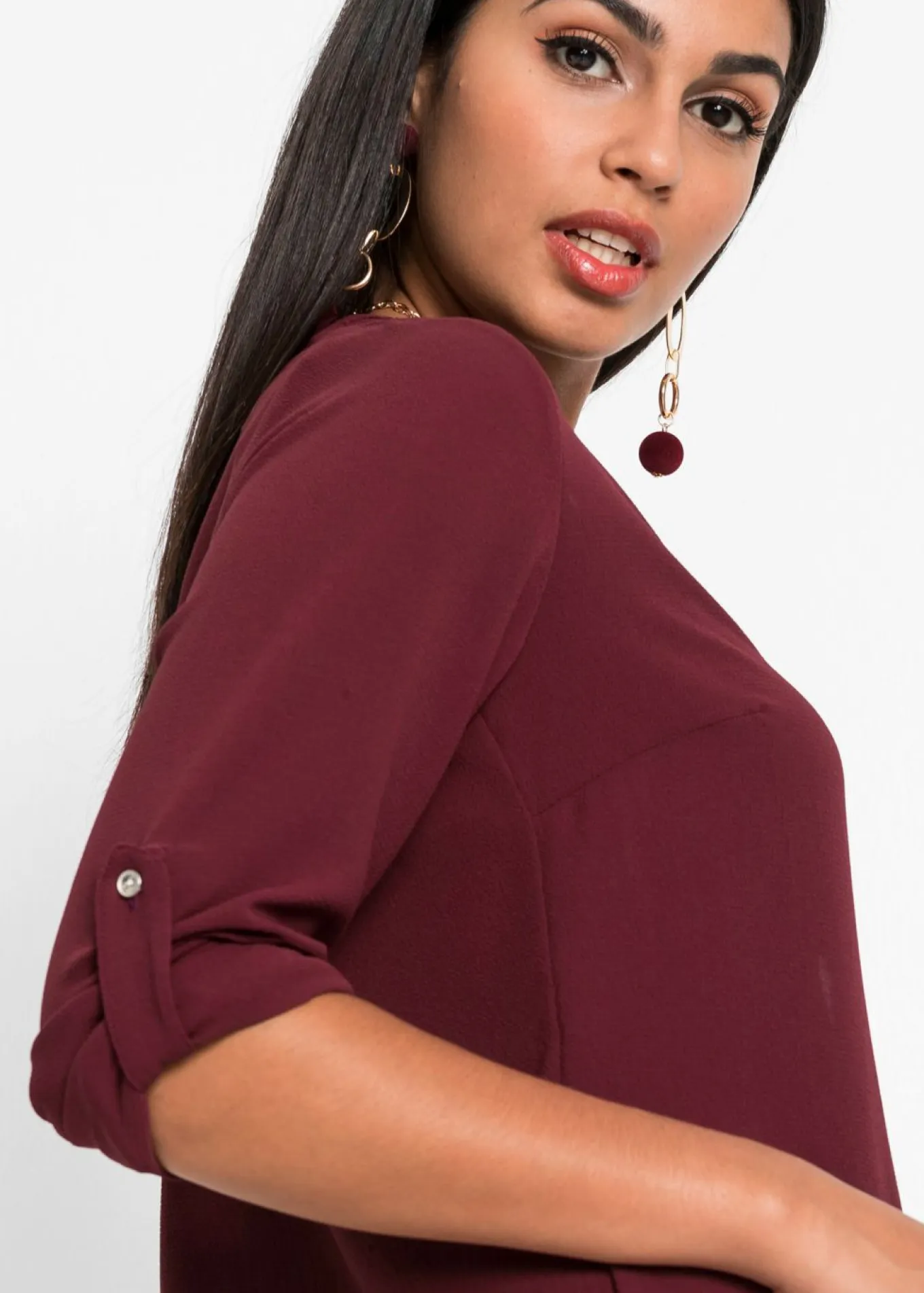 Blusa de manga larga