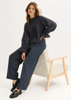 Blusa de material estructurado