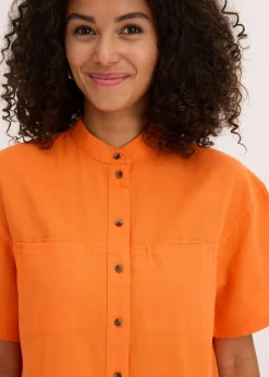 Blusa de mezcla de viscosa fina