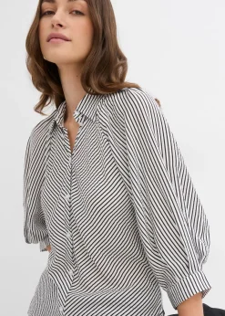Blusa de mezcla de viscosa fluida