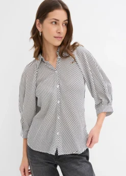 Blusa de mezcla de viscosa fluida