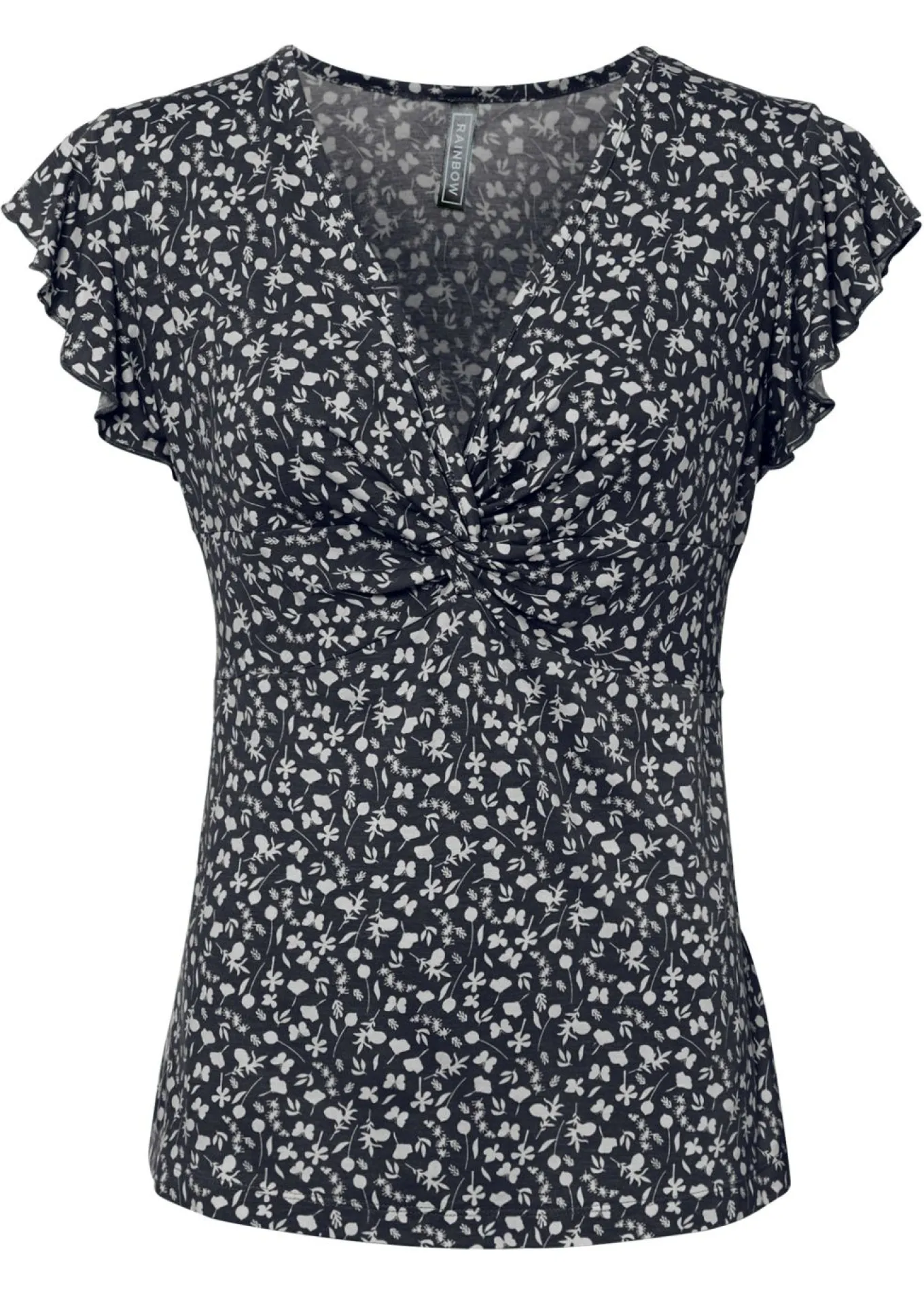 Blusa de mezcla de viscosa