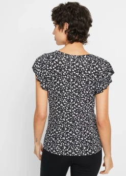 Blusa de mezcla de viscosa