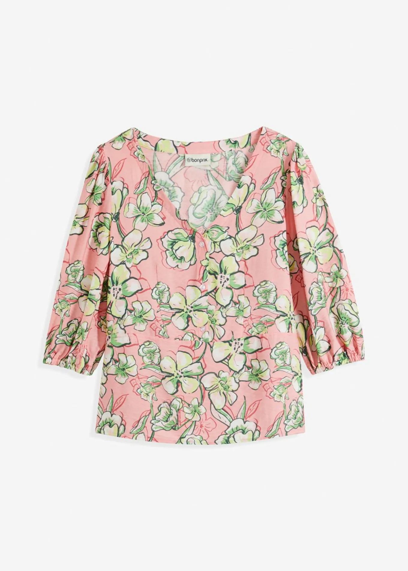 Blusa de mezcla de viscosa fluida