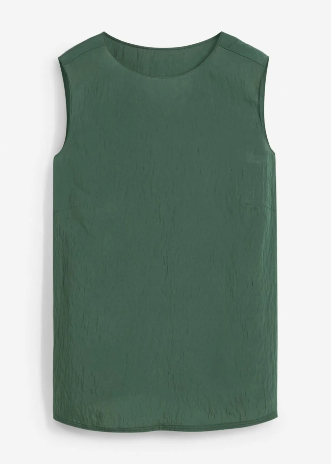 Blusa de mezcla de viscosa arrugada
