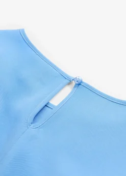 Blusa de mezcla de viscosa fluida