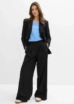 Blusa de mezcla de viscosa fluida