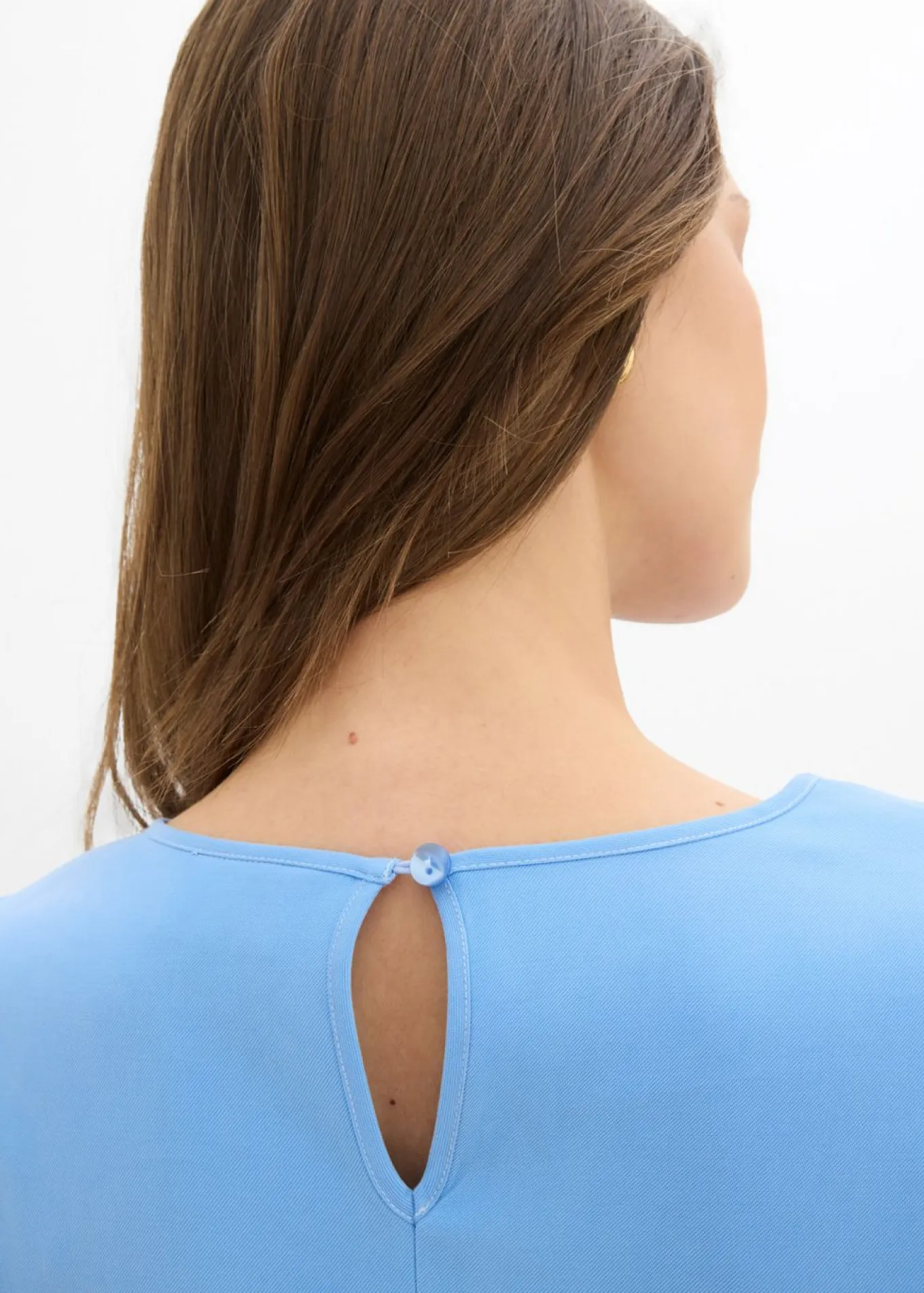Blusa de mezcla de viscosa fluida