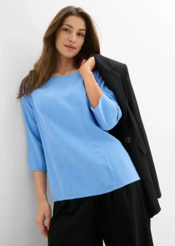 Blusa de mezcla de viscosa fluida
