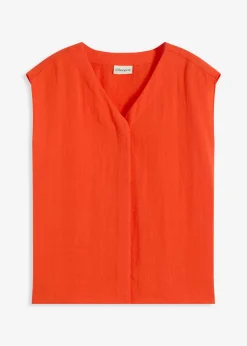 Blusa de mezcla de viscosa ligera