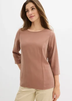 Blusa de mezcla de viscosa fluida