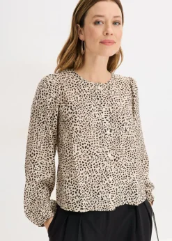 Blusa de mezcla de viscosa