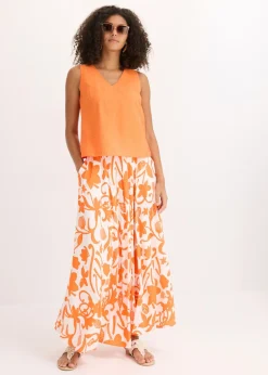 Blusa de mezcla de viscosa suave