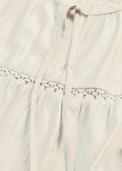 Blusa de mezcla de viscosa fina