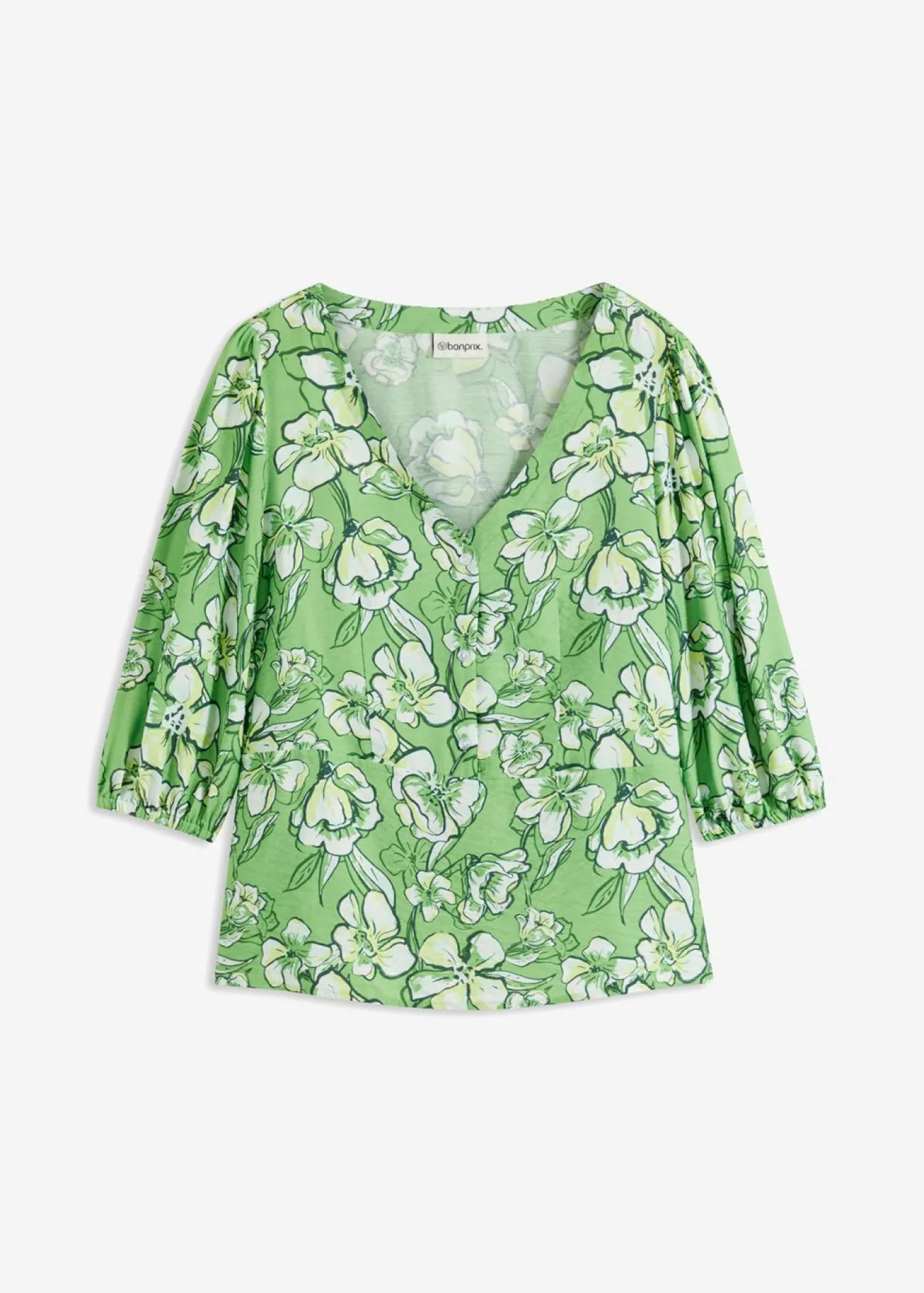 Blusa de mezcla de viscosa fluida