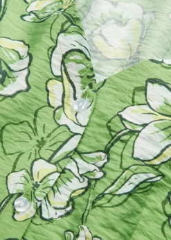 Blusa de mezcla de viscosa fluida