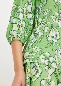 Blusa de mezcla de viscosa fluida