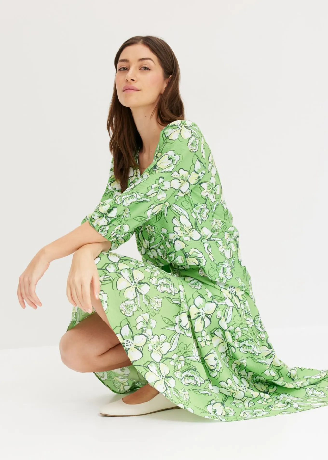Blusa de mezcla de viscosa fluida