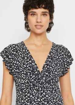 Blusa de mezcla de viscosa