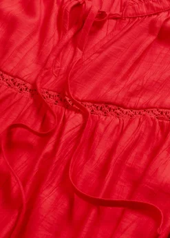Blusa de mezcla de viscosa fina