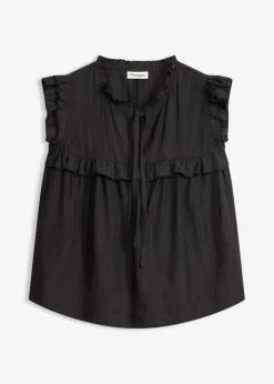 Blusa de mezcla de viscosa